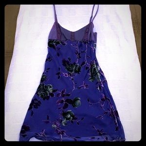 Blue and purple Betsey Johnson dress